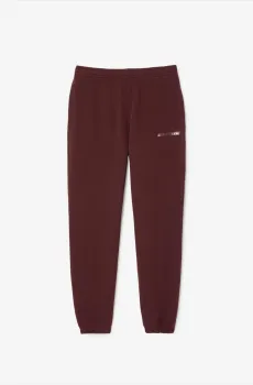 Мужские бордовые спортивные штаны Бордовый L Lacoste XH2859BZD
