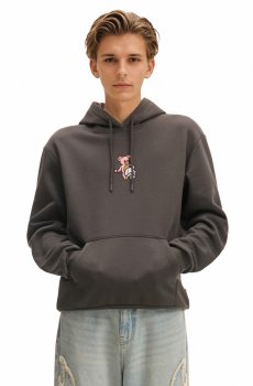 Cropp - Світшот з нашивкою - червоне дерево