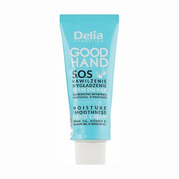 Увлажняющий и разглаживающий крем для рук Delia Cosmetics Good Hand S.O.S Moisture Smoothness Hand Cream, 75 мл Увлажняющий и разглаживающий крем для рук Delia Cosmetics Good Hand S.O.S Moisture Smoothness Hand Cream, 75 мл