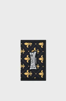 Черный кошелек с узором ROUGHLEE Черный ONESIZE Lonsdale 117025