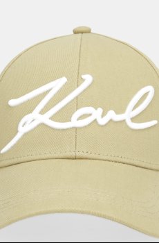 Хлопковая кепка Karl Lagerfeld K/SIGNATURE