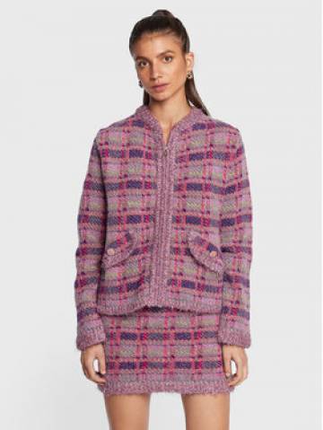 Blugirl Blumarine Кардиган RF2037-MA293 Фіолетовий Regular Fit Blugirl Blumarine Кардиган RF2037-MA293 Фіолетовий Regular Fit