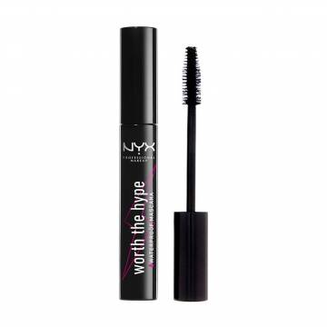 Водостойкая тушь для ресниц NYX Professional Makeup Worth the Hype Waterproof Mascara 01 Black, 7 мл Водостойкая тушь для ресниц NYX Professional Makeup Worth the Hype Waterproof Mascara 01 Black, 7 мл