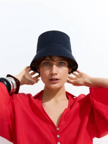 Reserved - Панама bucket hat - steel blue - 675CO-95X Reserved - Панама bucket hat - steel blue - 675CO-95X