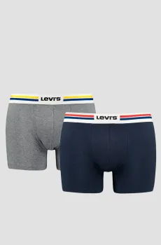 Мужские боксеры (2 шт) Разноцветный XL Levi’s® 701222843;009