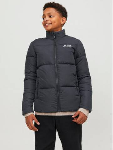 Jack&Jones Junior Пуховик 12238960 Чорний Regular Fit Jack&Jones Junior Пуховик 12238960 Чорний Regular Fit
