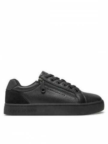 Calvin Klein Jeans Снікерcи Classic Cupsole Zip Low In YM0YM01254 Чорний Calvin Klein Jeans Снікерcи Classic Cupsole Zip Low In YM0YM01254 Чорний