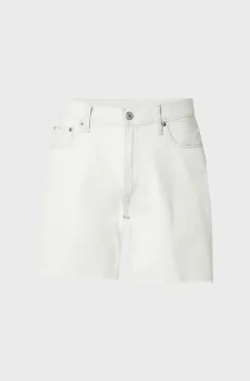 Мужские белые джинсовые шорты CLASSIC Белый 32 Calvin Klein Jeans LV04RF787G