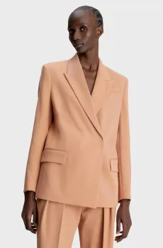 Женский персиковый жакет Оранжевый 34 Calvin Klein K20K205125
