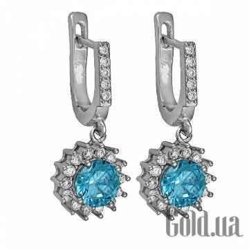 Серьги с подвесками Silvex925 Серьги с подвесками Silvex925