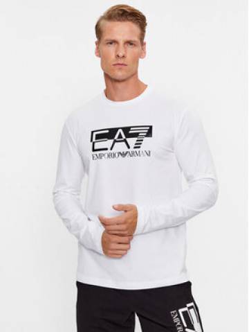 EA7 Emporio Armani Longsleeve 6RPT64 PJ03Z 0100 Білий Regular Fit EA7 Emporio Armani Longsleeve 6RPT64 PJ03Z 0100 Білий Regular Fit