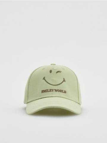 Reserved - Бейсболка SmileyWorld® - оливковий - 057EH-91X