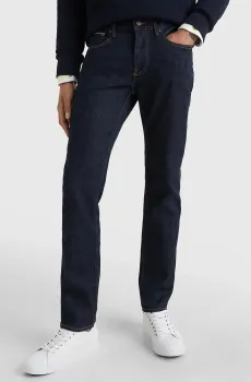 Мужские темно-синие джинсы CORE STRAIGHT DENTON OHIO RINSE Синий 30-32 Tommy Hilfiger MW0MW15578