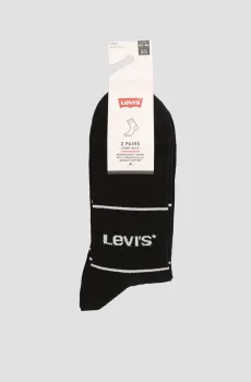Черные носки (2 пары) Черный 35-38 Levi’s® 701210567;008