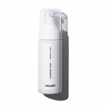 Очищуюча пінка для сухої та чутливої шкіри Hillary Cleansing Foam Squalane + Avocado oil, 150 мл Очищуюча пінка для сухої та чутливої шкіри Hillary Cleansing Foam Squalane + Avocado oil, 150 мл