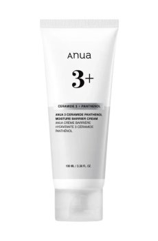 Увлажняющий барьерный крем для лица Anua 3 Ceramide Panthenol Moisture Barrier Cream с церамидами и пaнтeнoлoм, 100 мл
