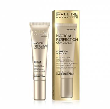 Консилер Eveline Cosmetics Magical Perfection Concealer Anti-Fatigue Eye Concealer, 02 Medium, 15 мл Консилер Eveline Cosmetics Magical Perfection Concealer Anti-Fatigue Eye Concealer, 02 Medium, 15 мл