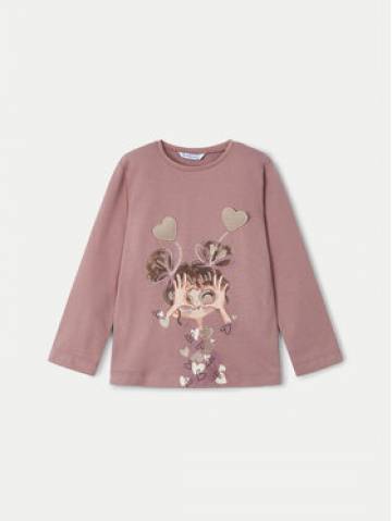 Mayoral Блузка 4073 Рожевий Regular Fit Mayoral Блузка 4073 Рожевий Regular Fit