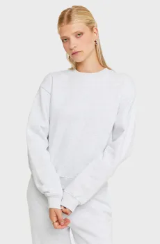 Женский светло-серый свитшот Серый XS Tally Weijl SSWCOKIMMY