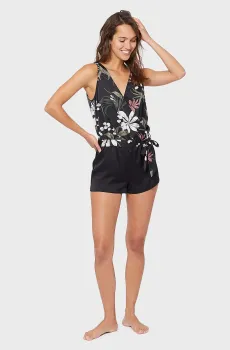 Женский черный комбинезон STELLA Черный M Etam 6509713