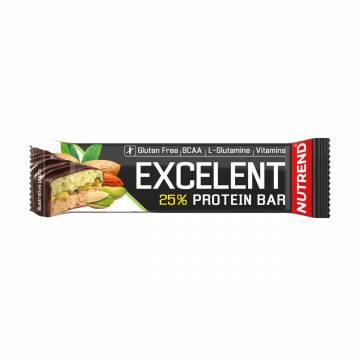 Протеиновый батончик Nutrend Double Excelent Protein Bar Almond + Pistachio, 85 г Протеиновый батончик Nutrend Double Excelent Protein Bar Almond + Pistachio, 85 г