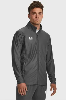 Мужская темно-серая спортивная кофта UA Ms Ch. Track Jacket Серый M Under Armour 1379494-025
