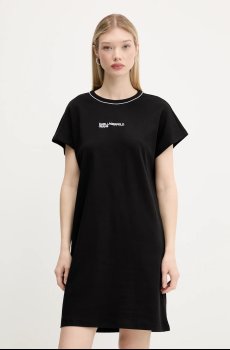 Хлопковое платье Karl Lagerfeld Jeans