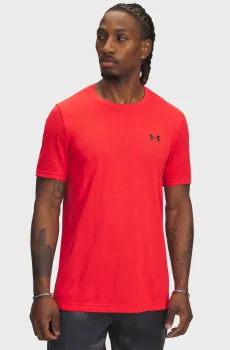 Мужская красная футболка Vanish Seamless Novelty SS Красный S Under Armour 1388129-713