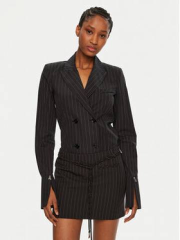 Patrizia Pepe Боді 8C0714 A456 F1OO Чорний Regular Fit Patrizia Pepe Боді 8C0714 A456 F1OO Чорний Regular Fit
