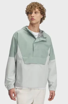 Мужской мятный анорак CLOUDSTRIKE ANORAK Ментоловый L Under Armour 1388821-377