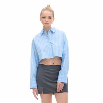 Cropp - Коротка сорочка - світло-блакитний Cropp - Коротка сорочка - світло-блакитний