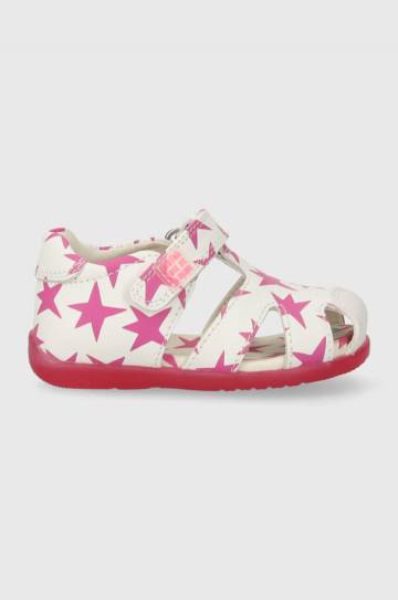 Детские кожаные сандалии Agatha Ruiz de la Prada цвет белый Детские кожаные сандалии Agatha Ruiz de la Prada цвет белый