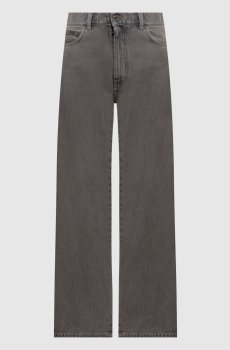 Серые джинсы клеш COLIBRI