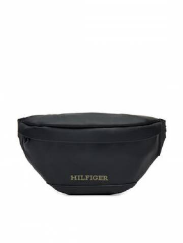 Tommy Hilfiger Сумка на пояс Monotype Pu Bumbag AM0AM12603 Чорний Tommy Hilfiger Сумка на пояс Monotype Pu Bumbag AM0AM12603 Чорний