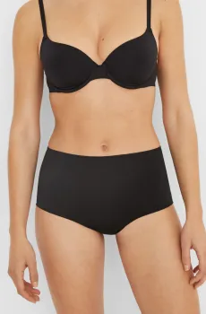 Женские черные трусики Черный L womensecret 4302076