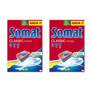 Таблетки для посудомоечной машины Somat Classic, 2*95 шт Таблетки для посудомоечной машины Somat Classic, 2*95 шт