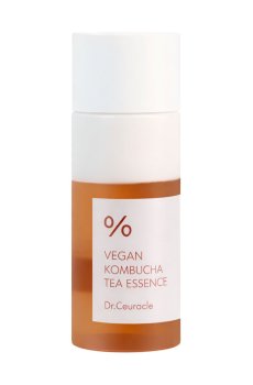 Многофункциональная кремовая эссенция для лица Dr.Ceuracle Vegan Combucha Tea Essence с экстрактом комбучи и черного чая, 18 мл