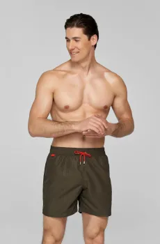 Мужские зеленые плавательные шорты Зеленый 3XL MARC&ANDRE MS23-02