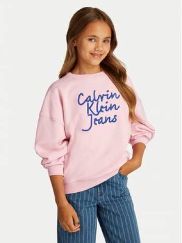 Calvin Klein Jeans Світшот IG0IG02760 Рожевий Regular Fit Calvin Klein Jeans Світшот IG0IG02760 Рожевий Regular Fit