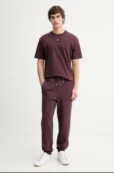 Хлопковая футболка HUGO