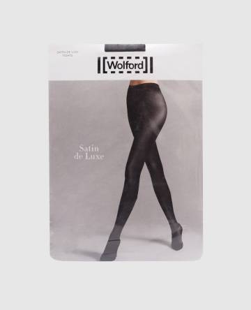 Черные колготки Satin De Luxe Черные колготки Satin De Luxe