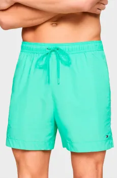 Мужские бирюзовые плавательные шорты MEDIUM DRAWSTRING Бирюзовый S Tommy Hilfiger UM0UM03280