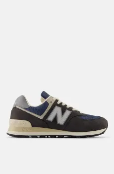 Темно-серые кроссовки 574 Серый 9.5 New Balance U574SGG