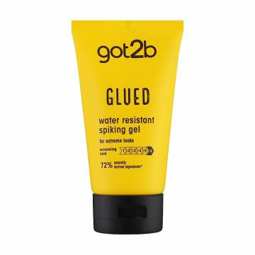 Гель для укладки волос got2b Glued Water Resistant Spiking Glue Сильная фиксация, водостойкий, 150 мл Гель для укладки волос got2b Glued Water Resistant Spiking Glue Сильная фиксация, водостойкий, 150 мл