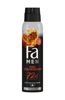 Антиперспирант-спрей Fa Men Red Cedarwood Anti-Perspirant 72H, мужской, 150 мл