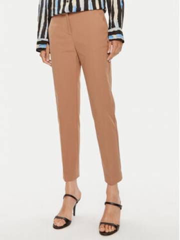 Pinko Штани з тканини Bello 100155 A1P9 Коричневий Regular Fit Pinko Штани з тканини Bello 100155 A1P9 Коричневий Regular Fit