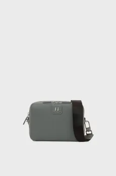 Мужская оливковая кожаная сумка Оливковый ONESIZE Karl Lagerfeld A3M30157;2FJ