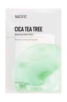 Тканевая маска для лица Nacific Cica Tea Tree Relaxing Mask Pack, 30 г