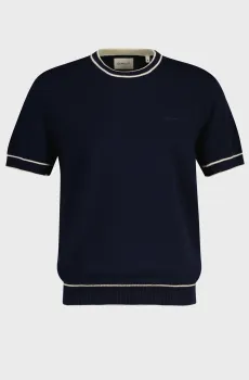 Мужской темно-синий джемпер SS C-NECK Синий XL Gant 8030289