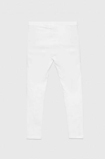 Детские леггинсы United Colors of Benetton цвет белый меланж